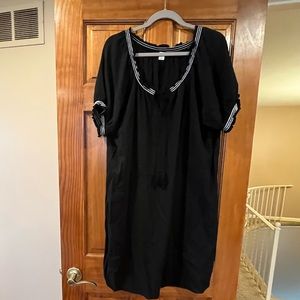 Black Smock Dress